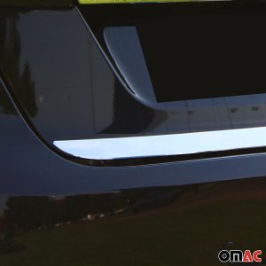 Ford Fiesta Tailgate Trim - Omac - S.Steel - Gloss Silver - '11-'19 Ford Fiesta Tailgate Trim - Omac - S.Steel - Gloss Silver - '11-'19